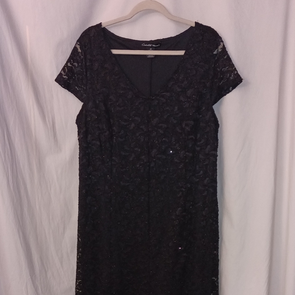 Formal black dress